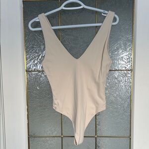 Babaton Deep V-Neck Bodysuit
